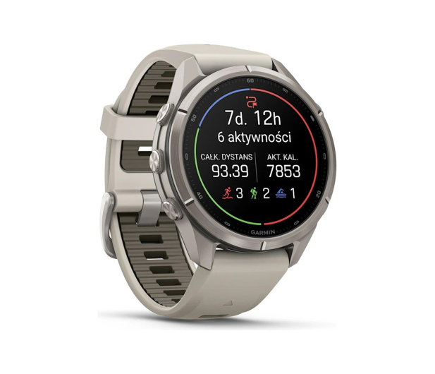 Garmin fenix 9 Pro 43mm inReach Fog Gray / Dark Sandstone - 1585566 - zdjęcie 3